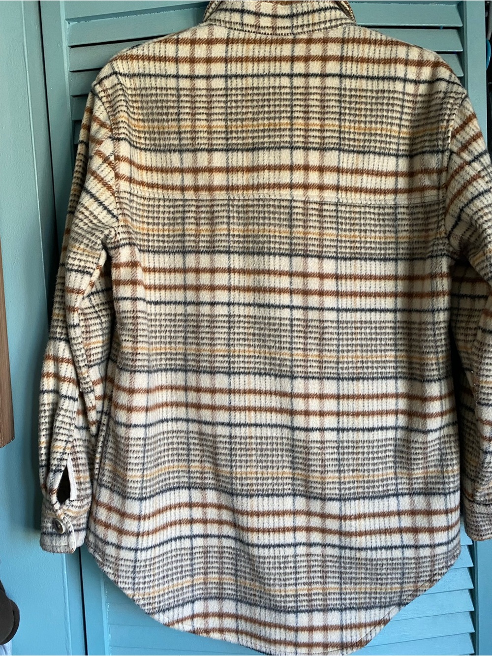 Plaid Shacket Jacket - Picture 3 of 4